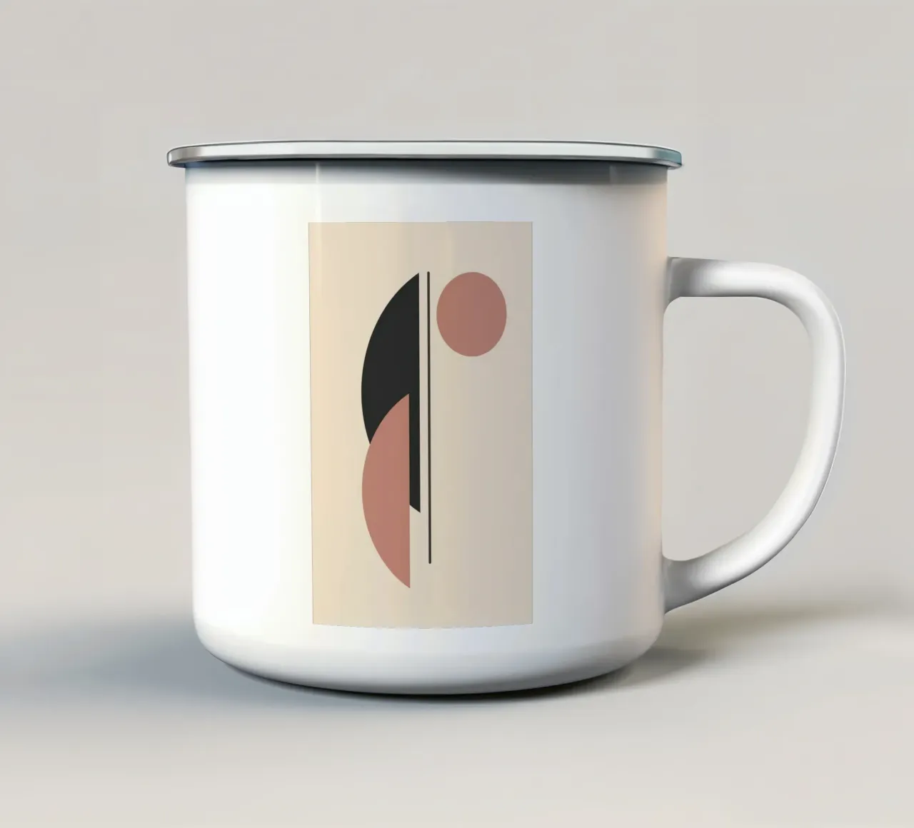 minimalist shape 01 tazza in smalto da Fesi