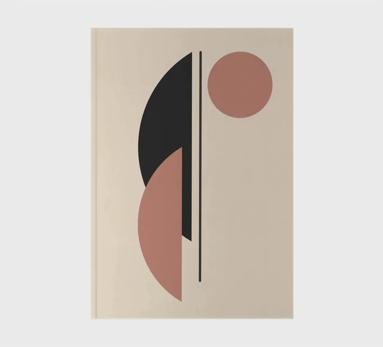 minimalist shape 01 notebook by Fesi