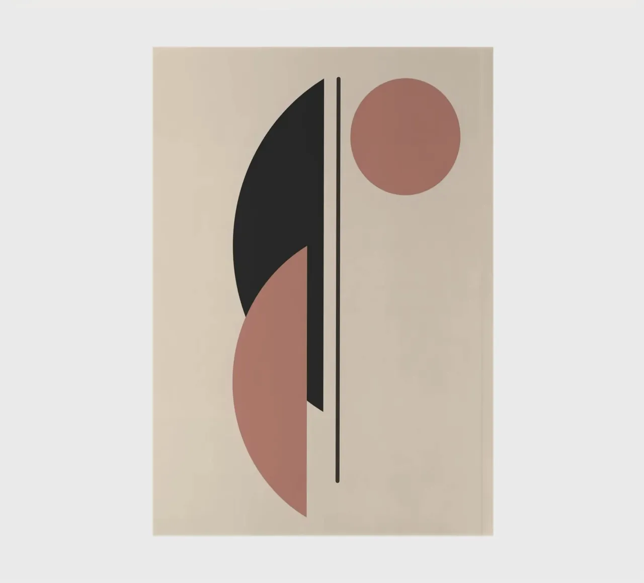 minimalist shape 01 notebook by Fesi