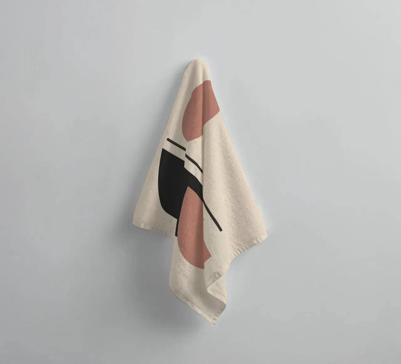minimalist shape 01 towel by Fesi