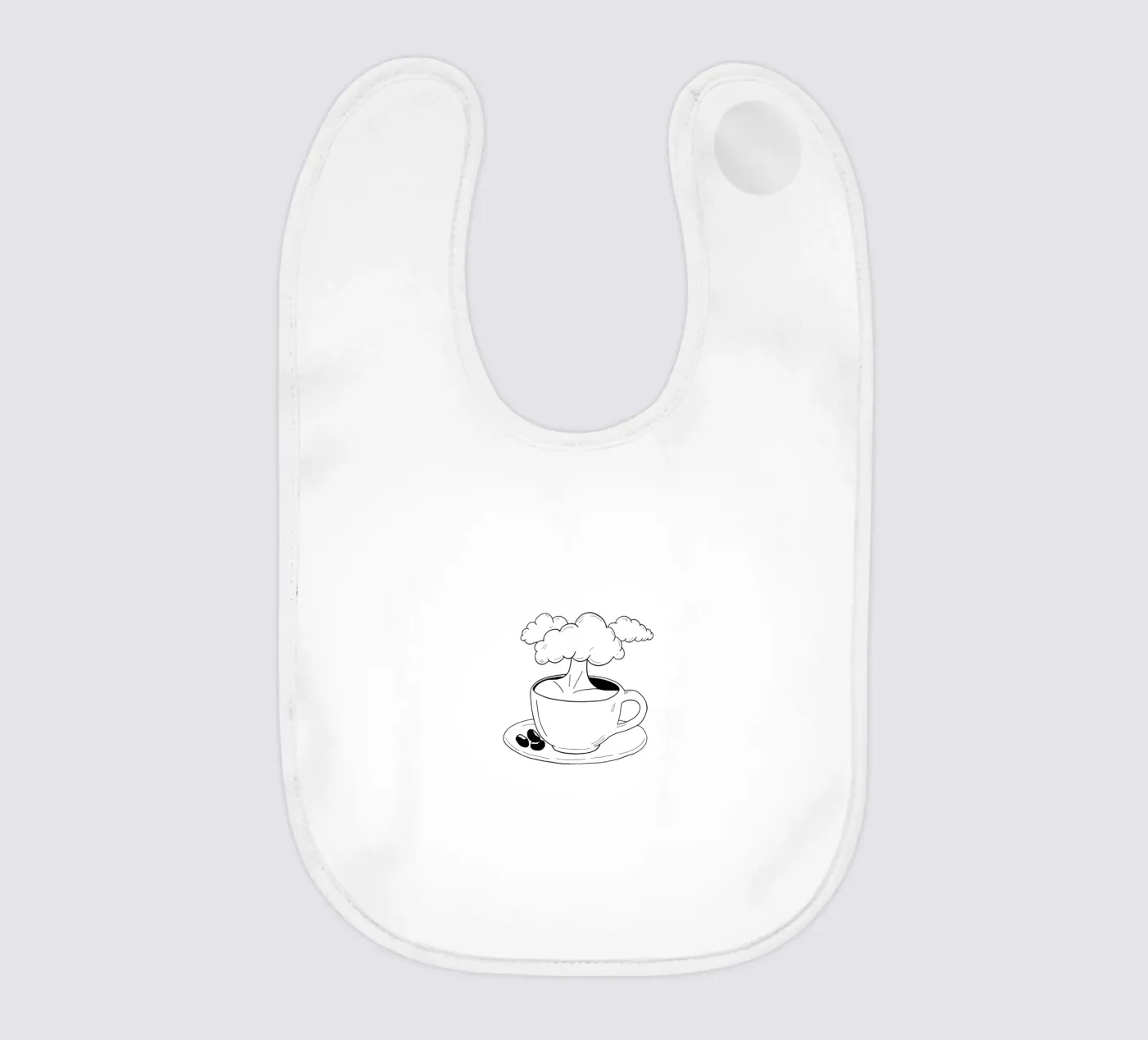 Cloudy Babylätzchen von byh.illustration