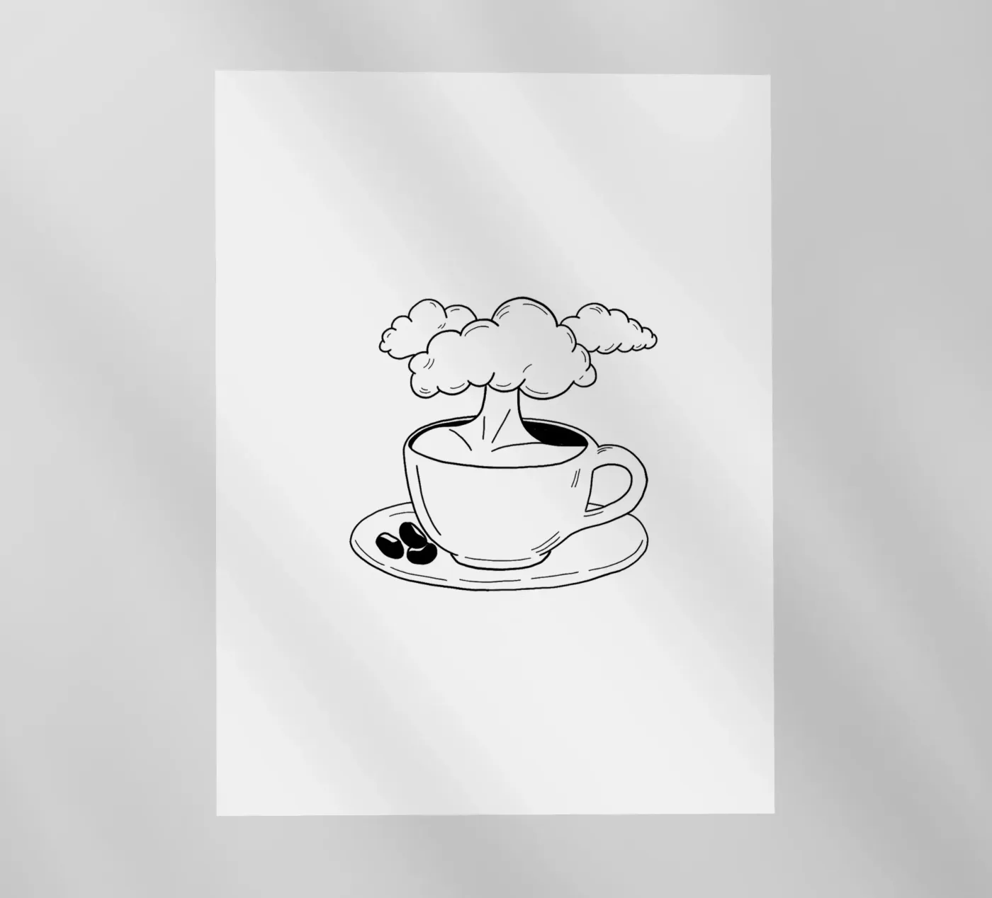 Cloudy backlit folie van byh.illustration