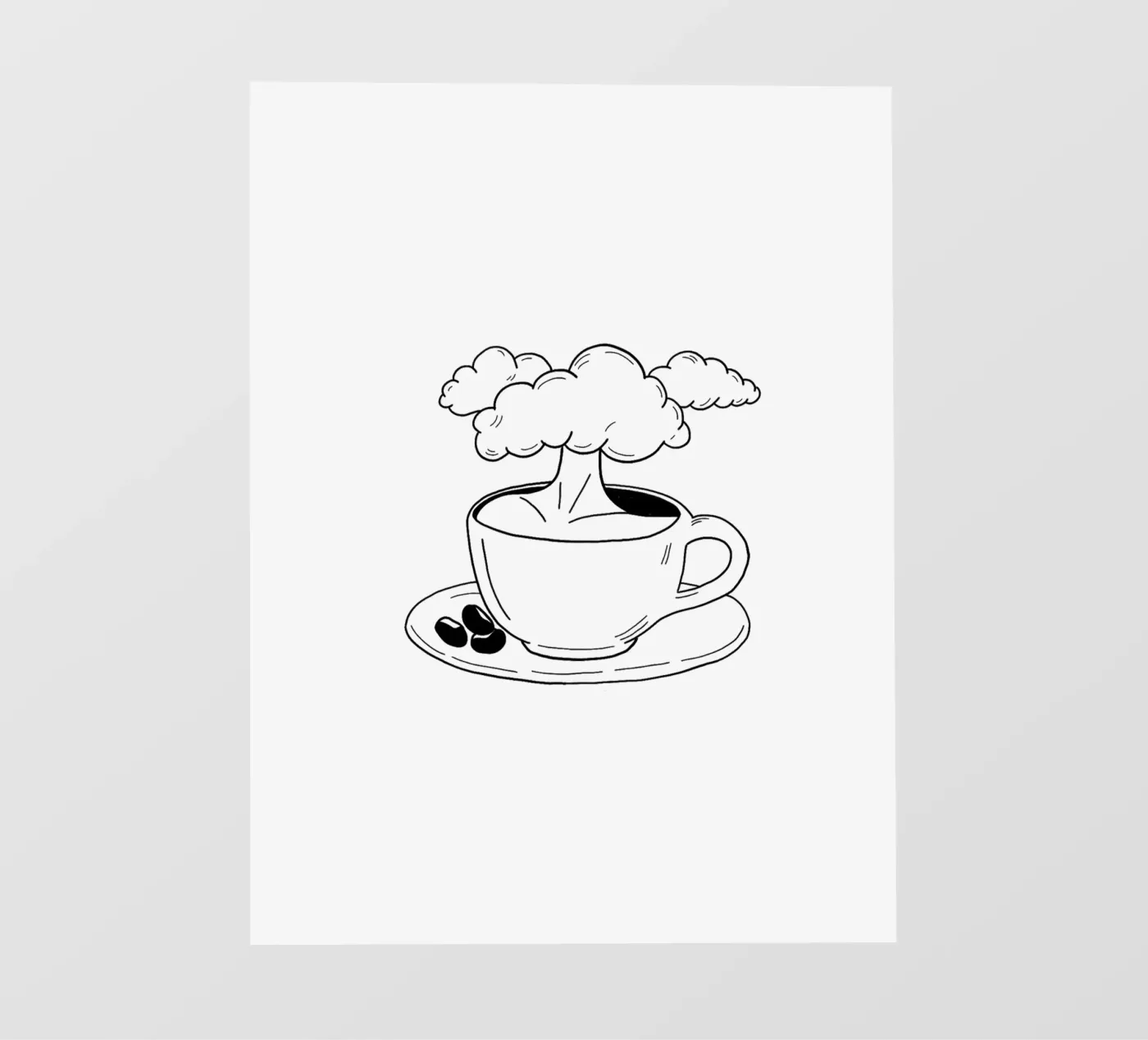 Cloudy backlit folie van byh.illustration