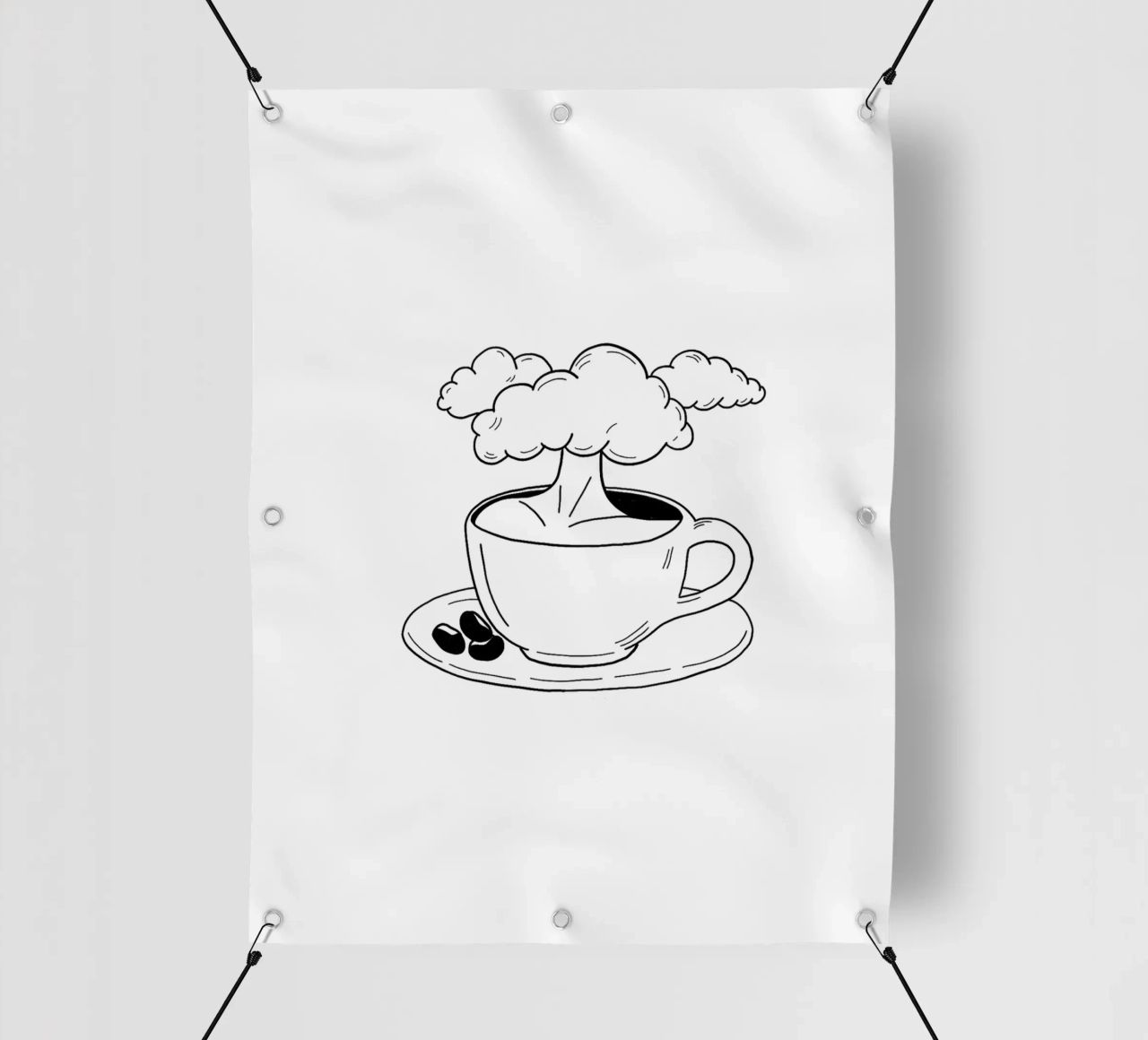Cloudy telo in pvc da byh.illustration