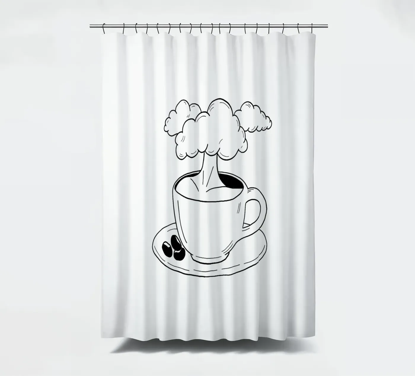 Cloudy douchegordijn van byh.illustration
