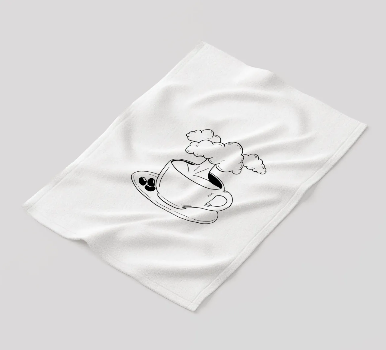 Cloudy coperta in pile da byh.illustration