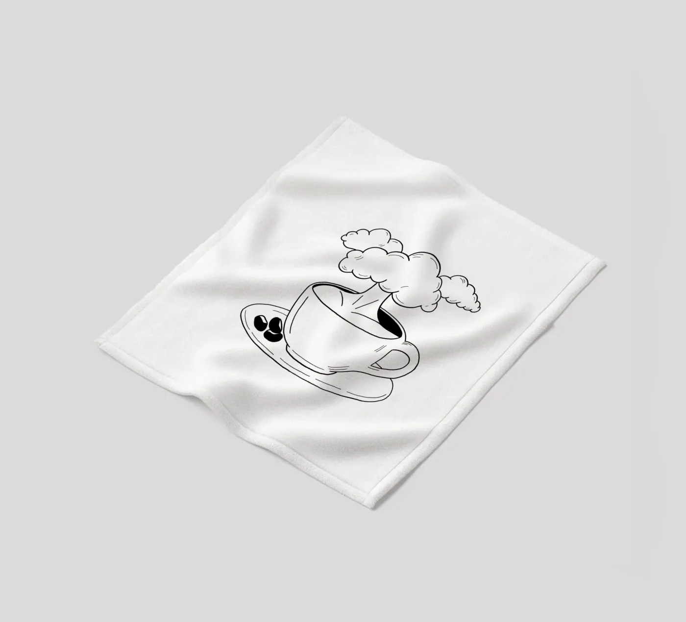 Cloudy Fleecedecke von byh.illustration