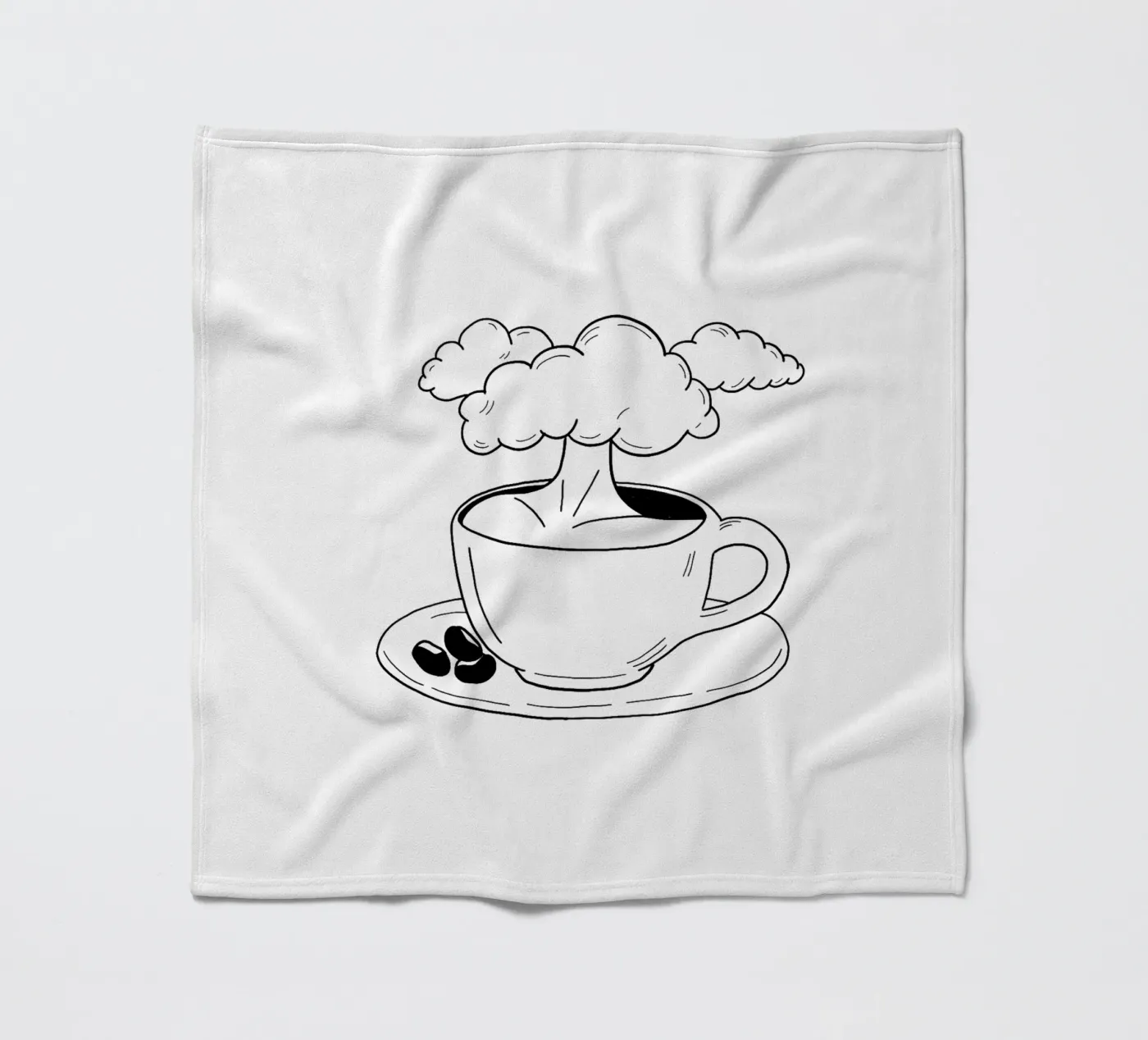Cloudy fleecedeken van byh.illustration