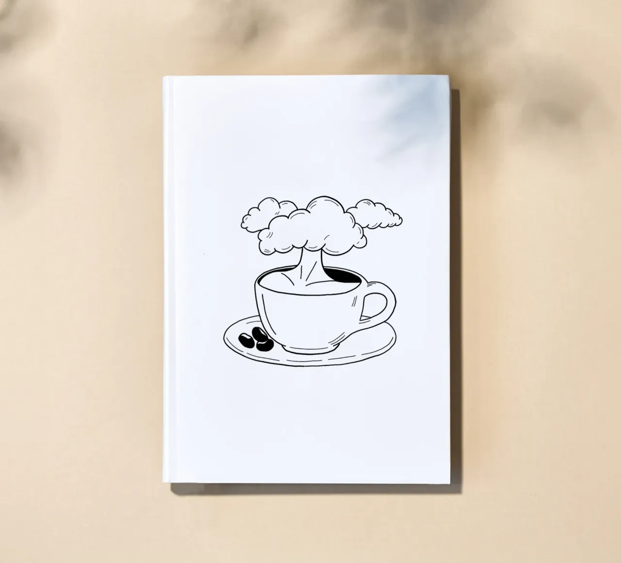 Cloudy notebook by byh.illustration