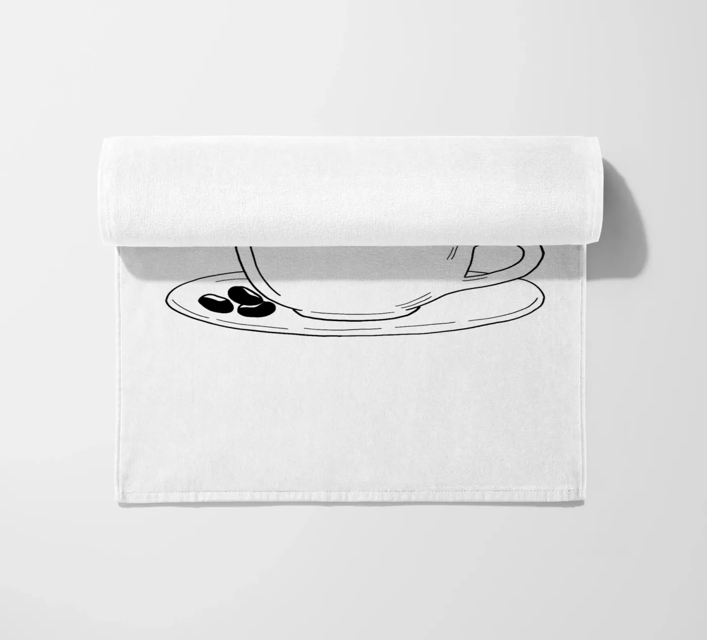 Cloudy Strandtuch von byh.illustration