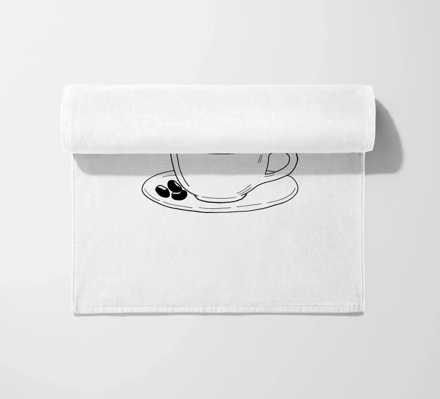 Cloudy Strandtuch von byh.illustration