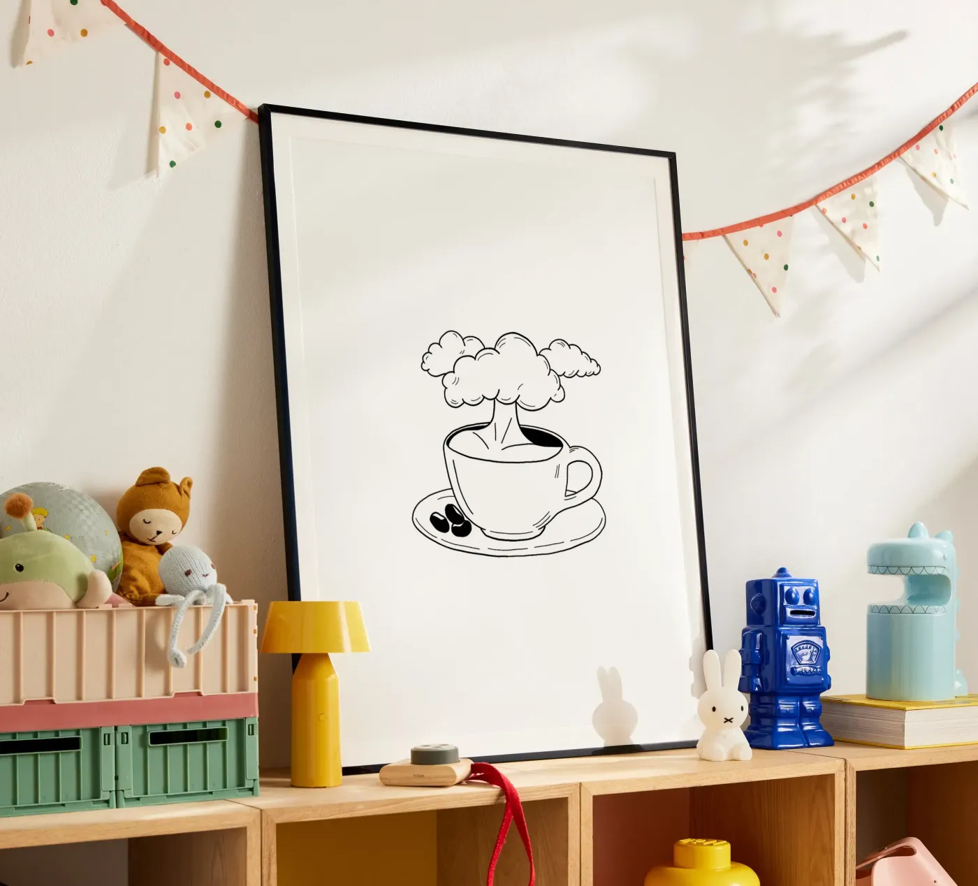Cloudy poster de byh.illustration