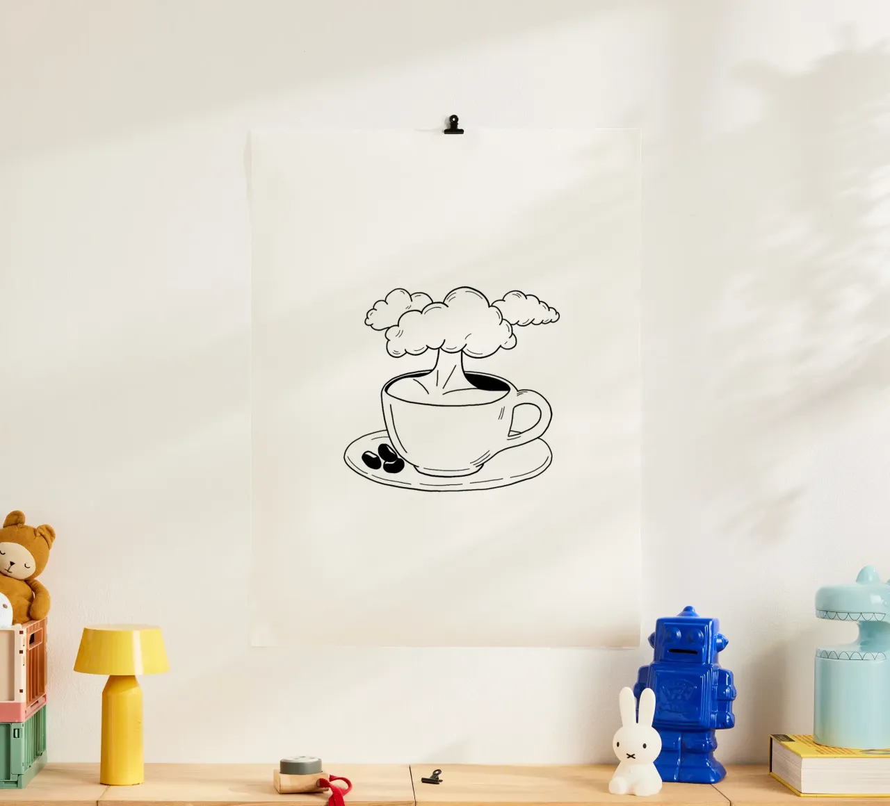 Cloudy carta hahnemühle da byh.illustration