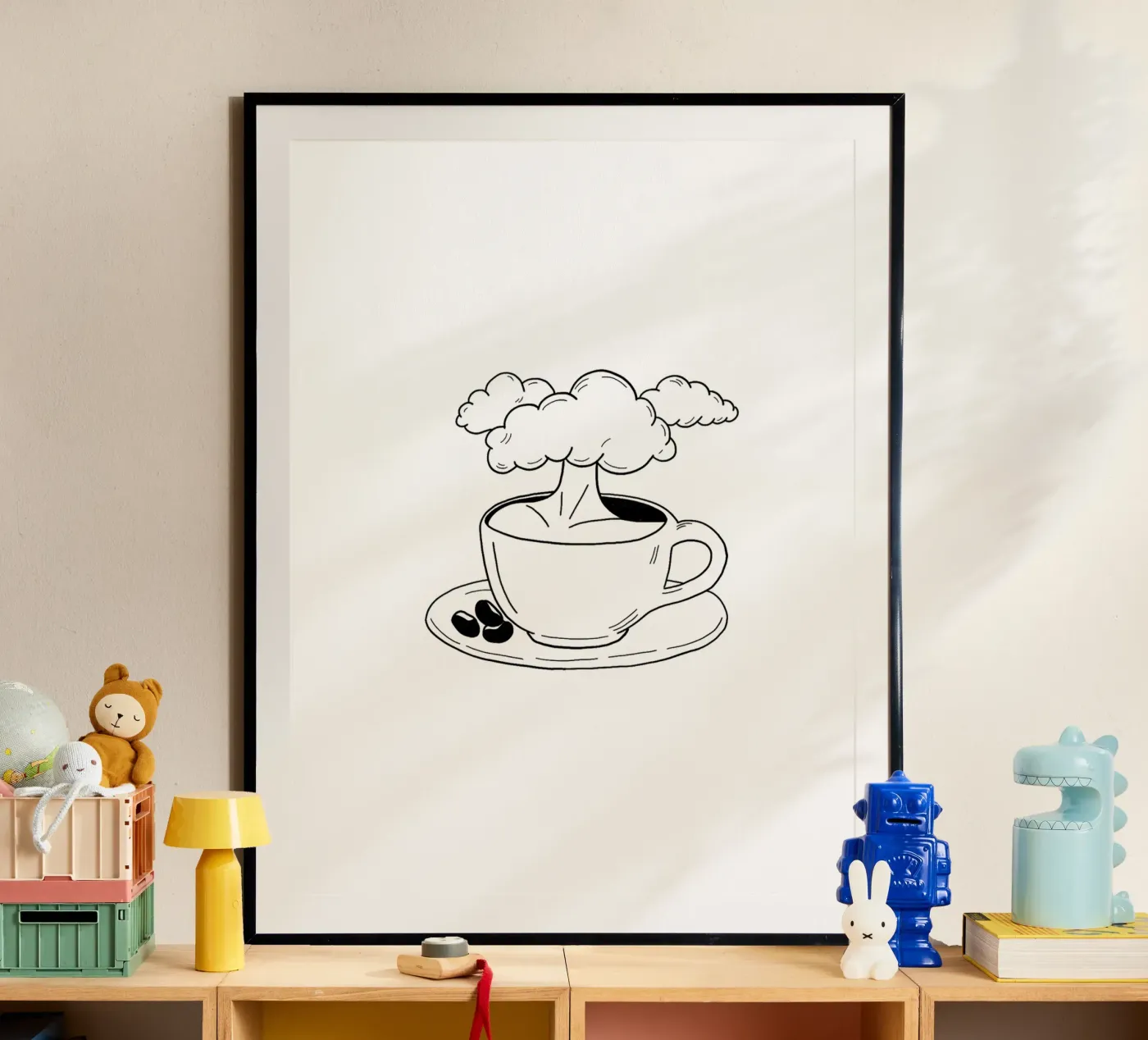 Cloudy poster de byh.illustration