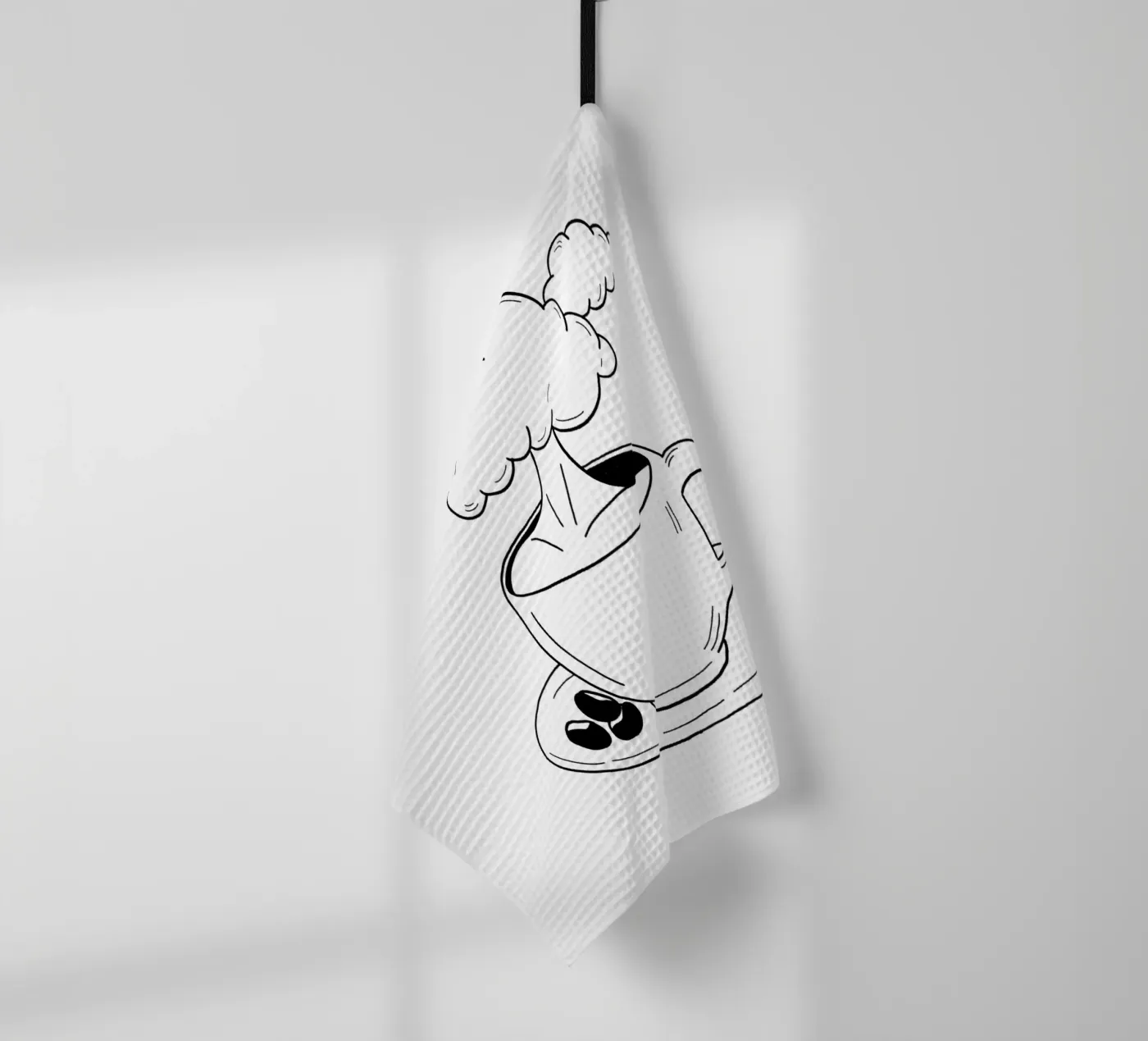 Cloudy Geschirrtuch von byh.illustration