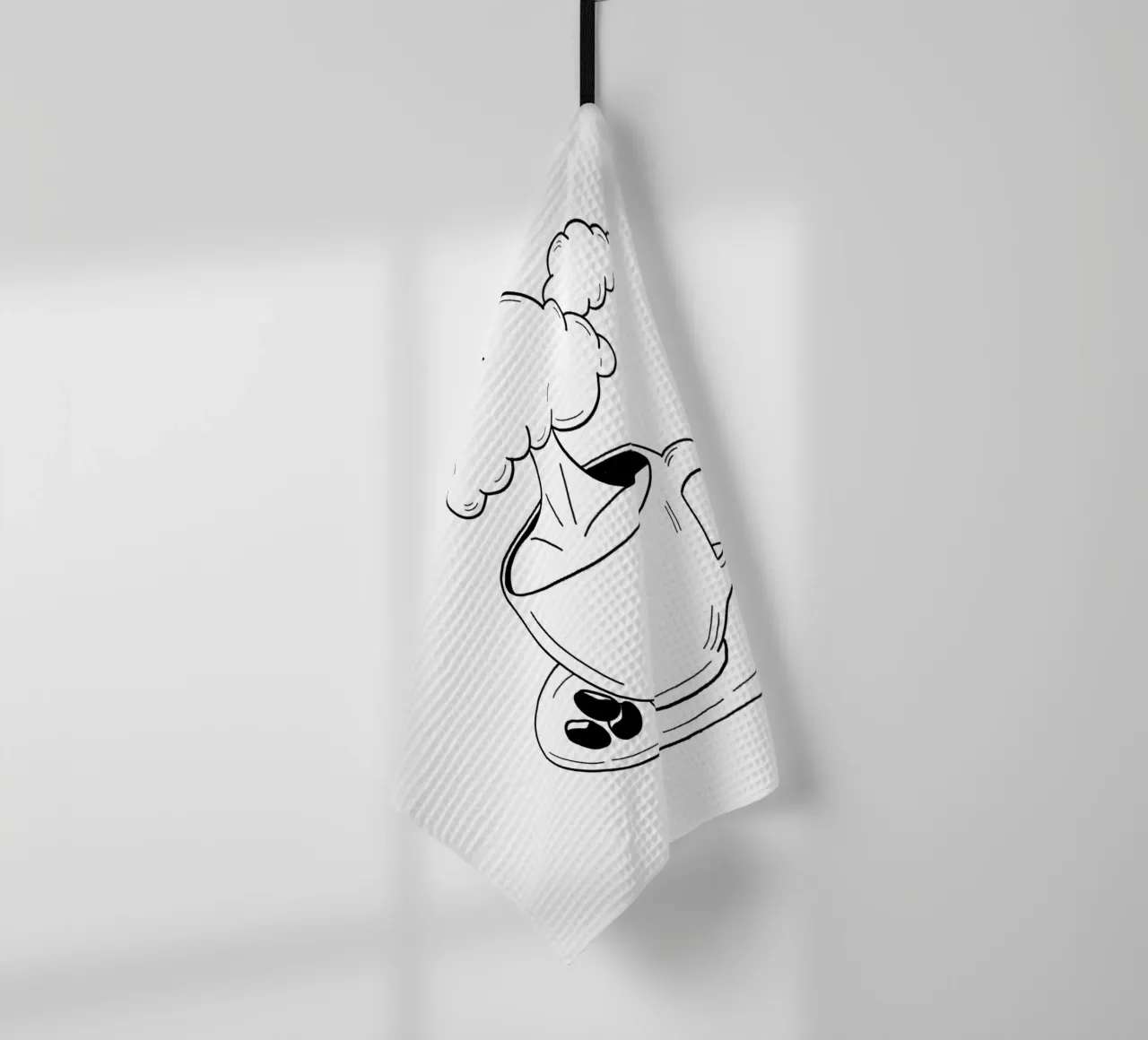 Cloudy canovaccio da cucina da byh.illustration