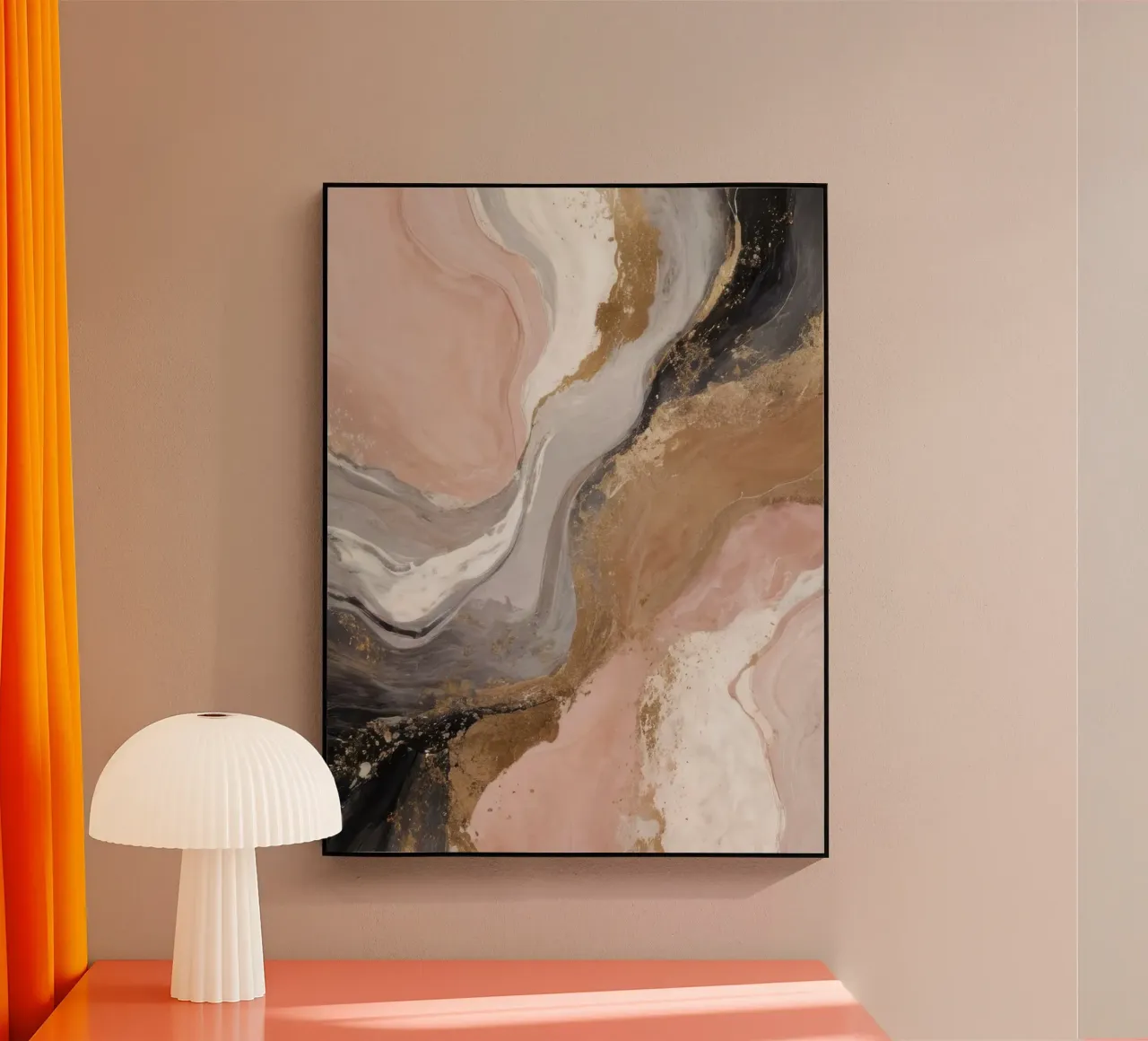 Fluid Dynamics With Swirling Patterns acrylic glass by Alpenglow Workshop