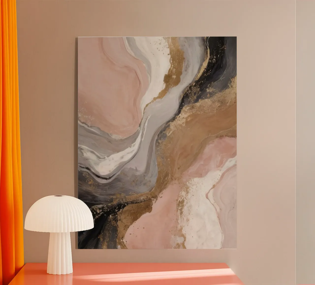 Fluid Dynamics With Swirling Patterns acrylic glass by Alpenglow Workshop