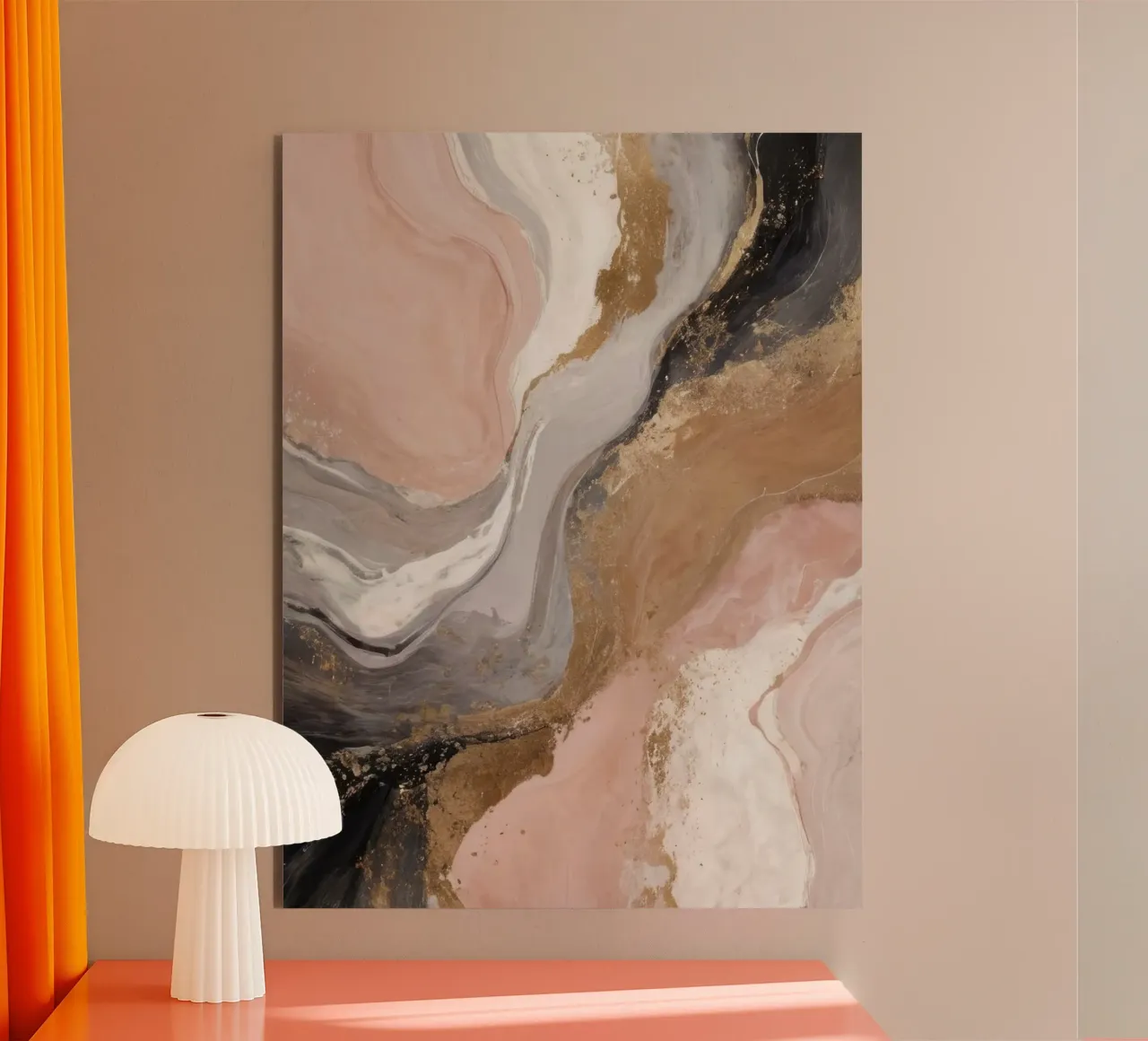 Fluid Dynamics With Swirling Patterns alu-dibond by Alpenglow Workshop
