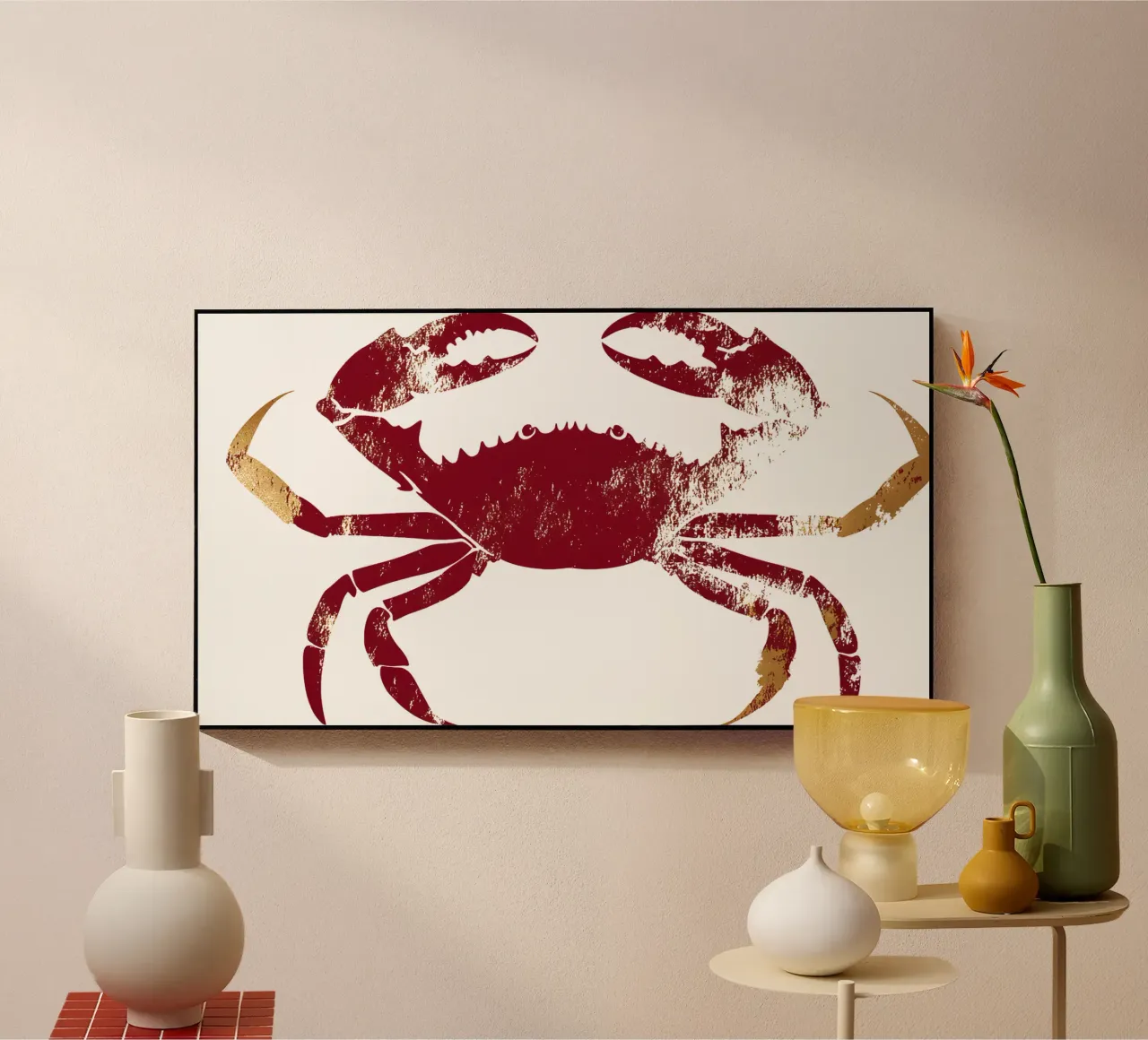 Il granchio plexiglass da M-Ulrich-Digital Art