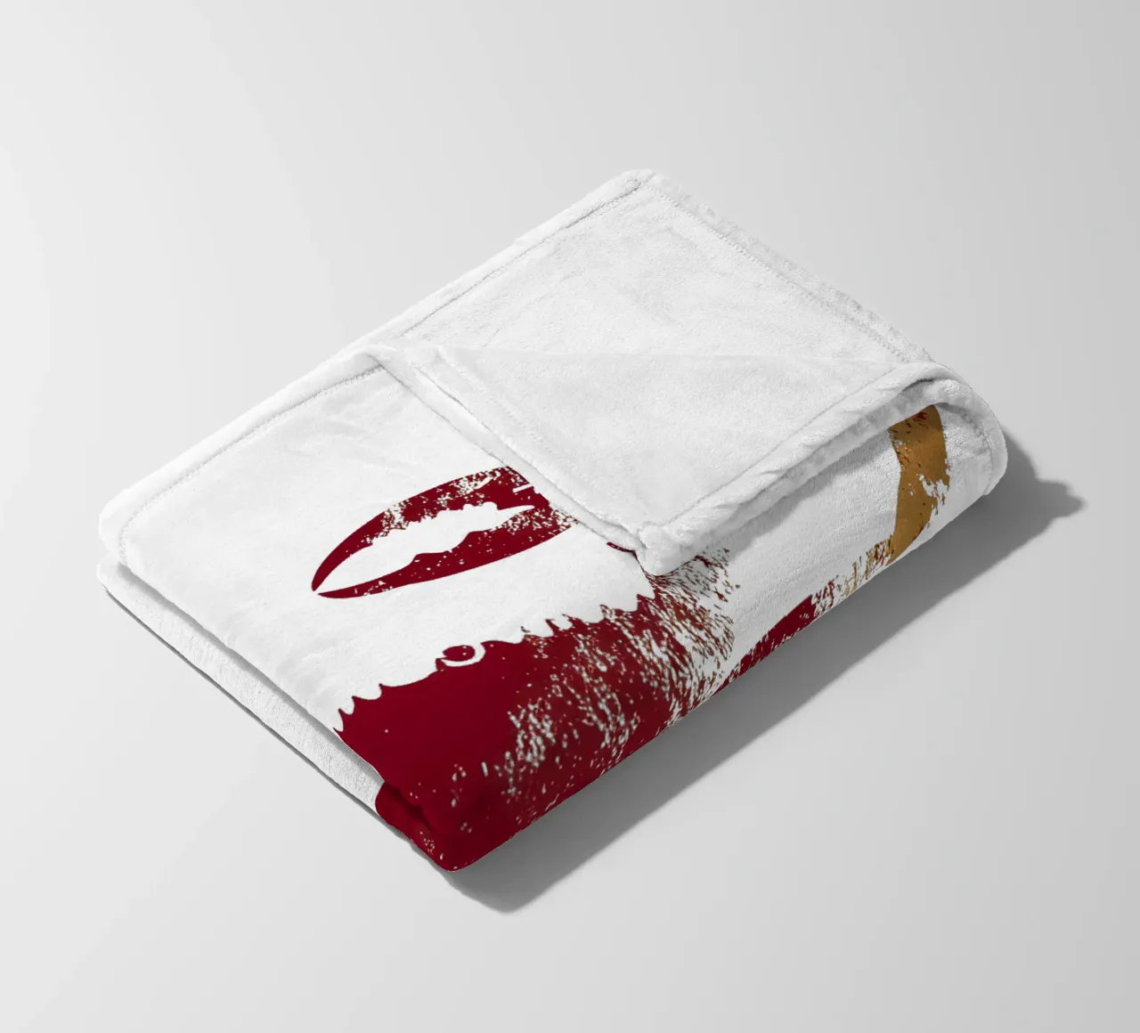 Die Krabbe Fleecedecke von M-Ulrich-Digital Art