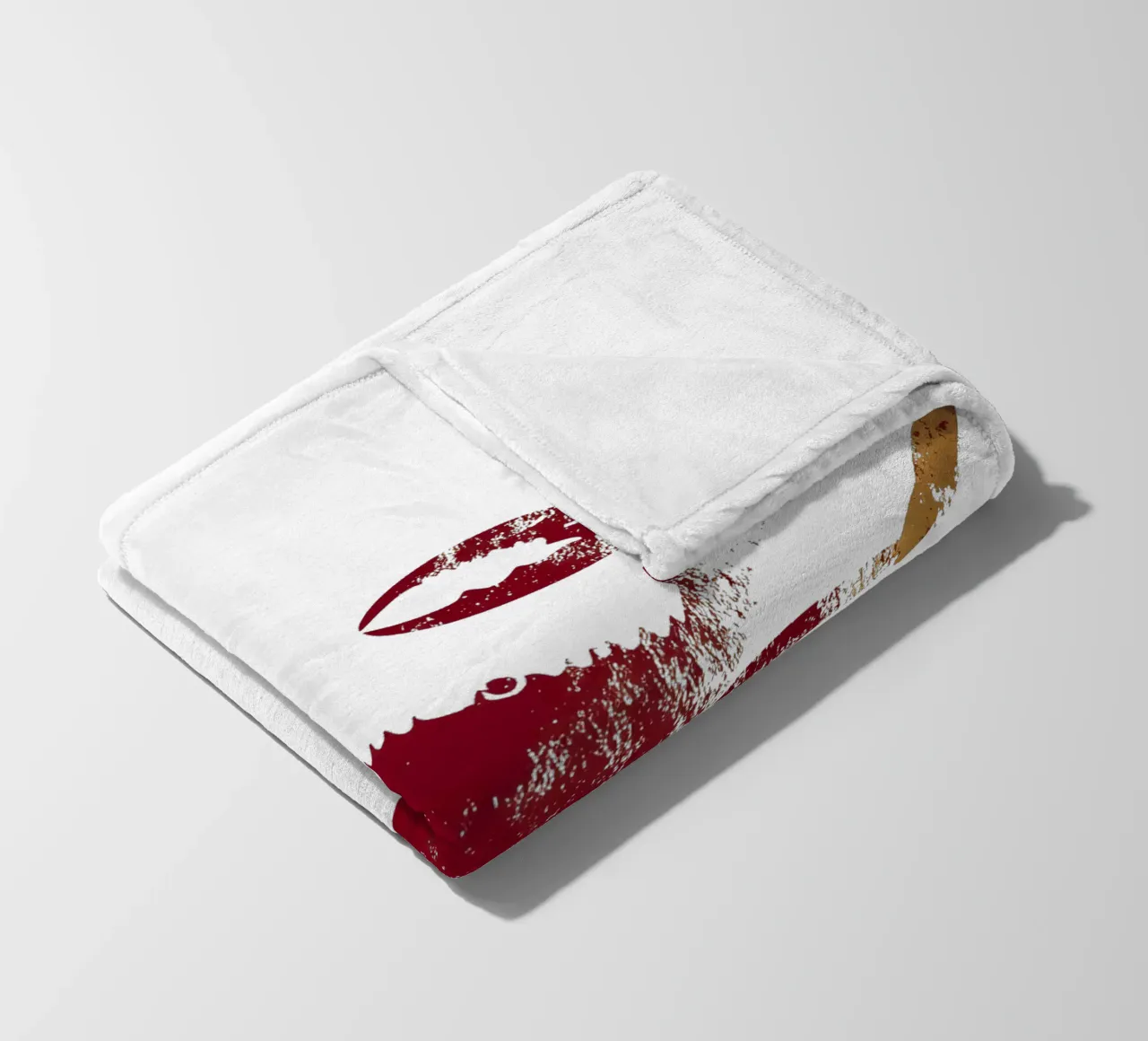 Die Krabbe Fleecedecke von M-Ulrich-Digital Art