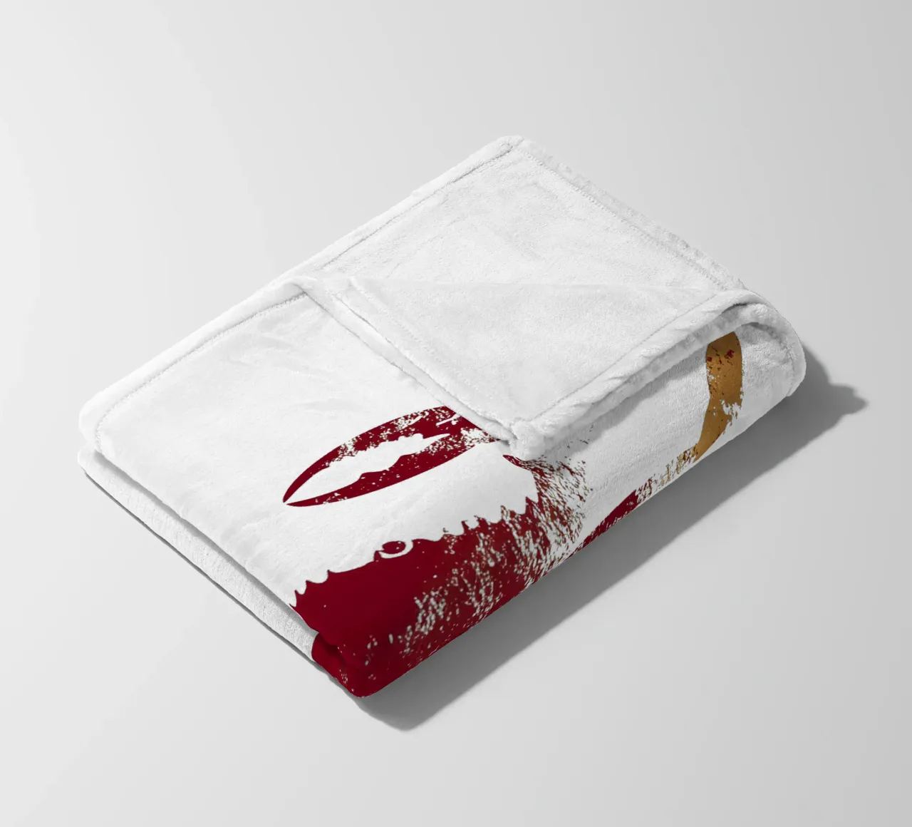 Die Krabbe Fleecedecke von M-Ulrich-Digital Art