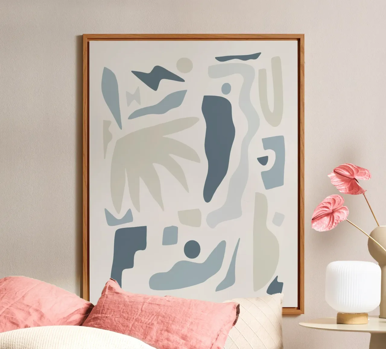 Découpe bleu mat alu dibond de Little Dean