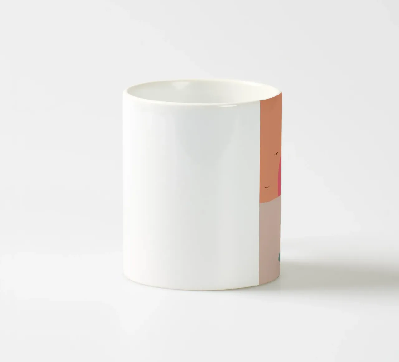 minimal sunset tazza in ceramica da Fesi