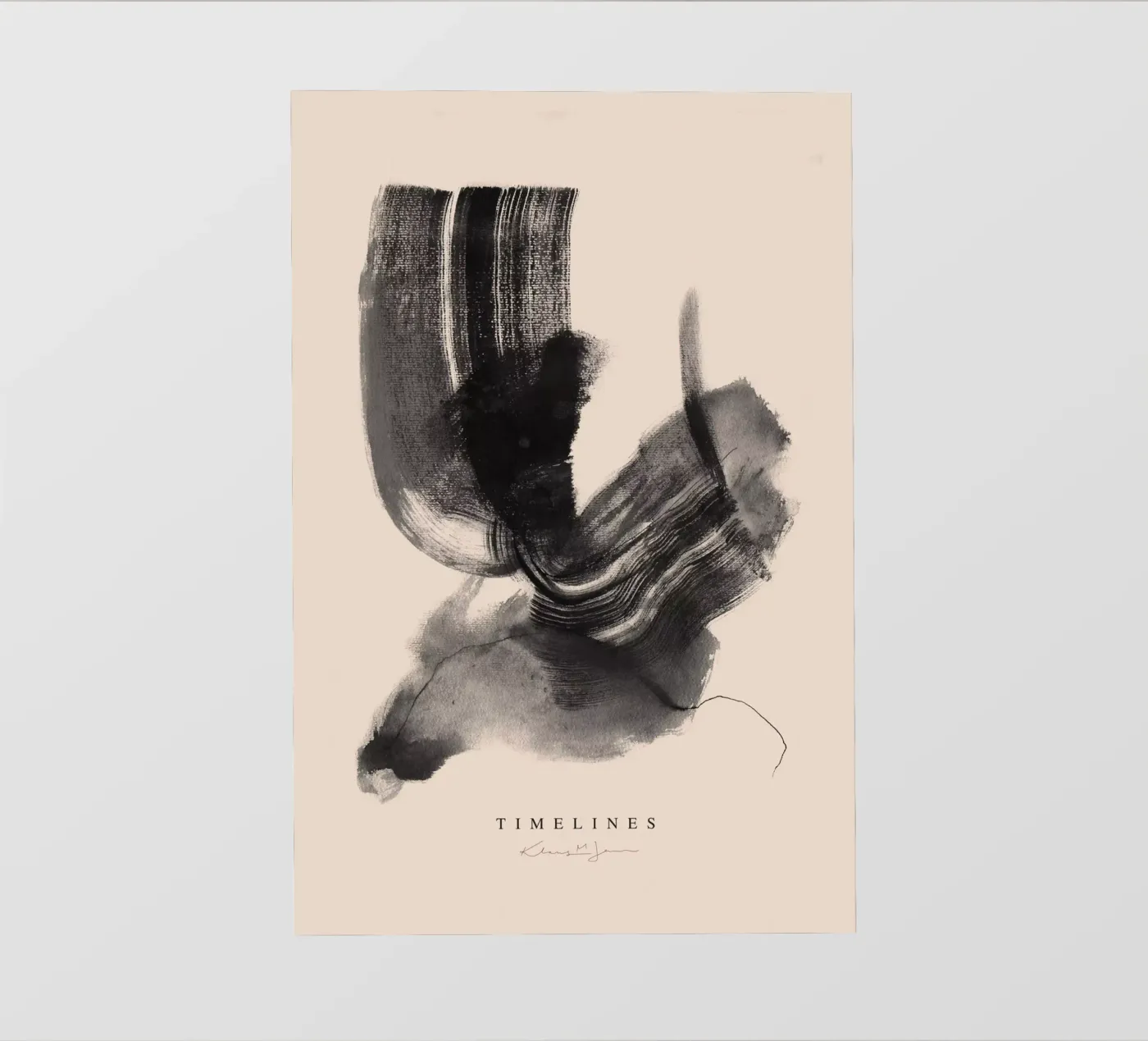 Timelines film rétro-éclairé de Klaus with K