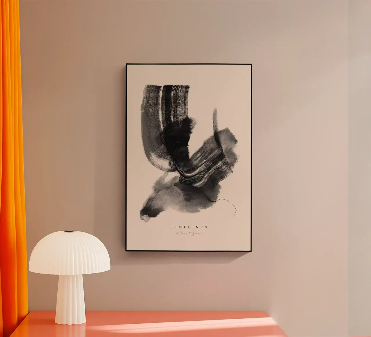 Timelines plexiglass da Klaus with K