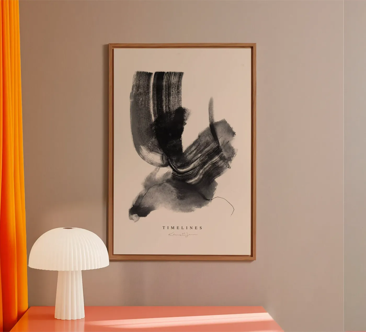 Timelines alluminio dibond da Klaus with K