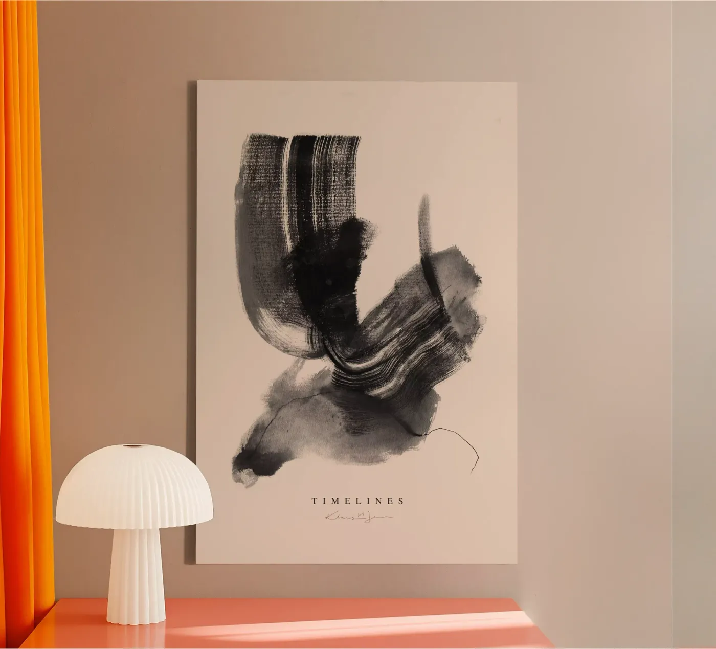 Timelines canvas van Klaus with K