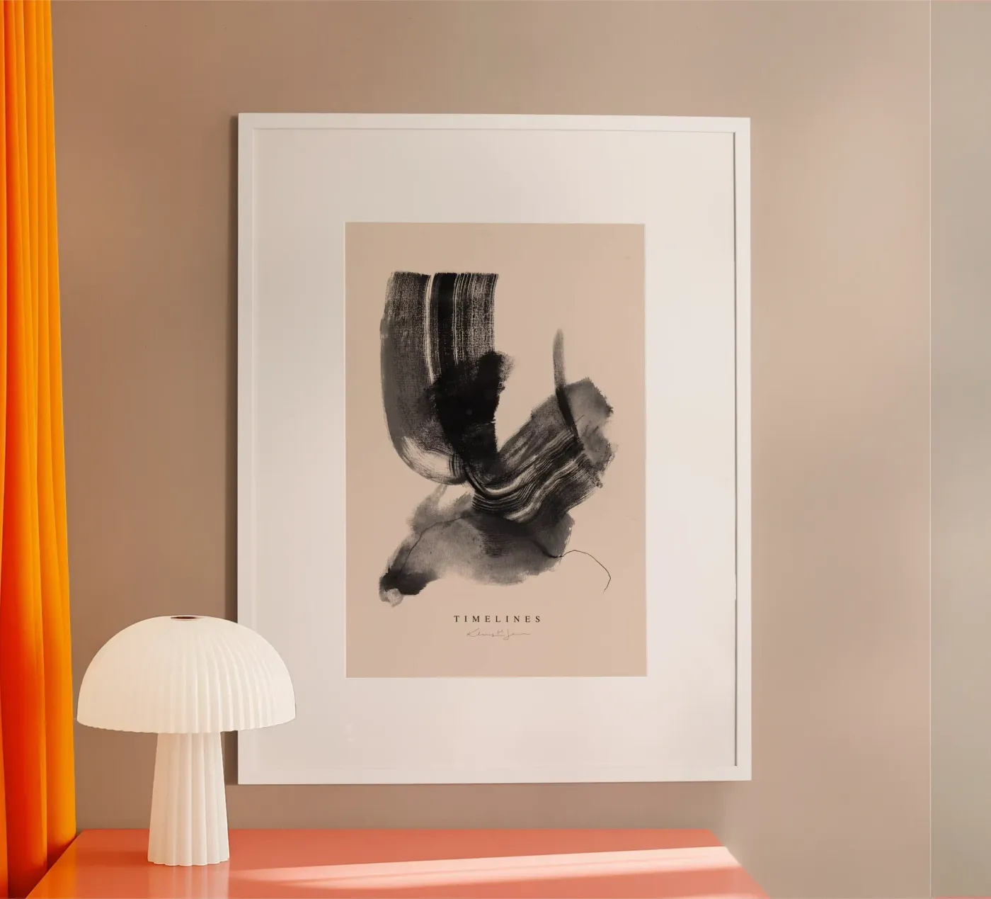 Timelines poster by Klaus with K