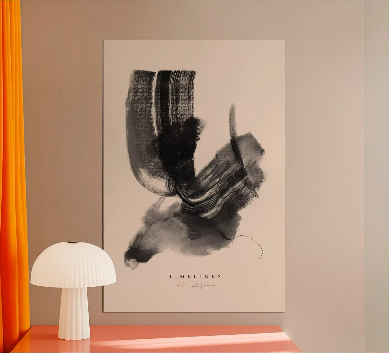 Timelines Poster von Klaus with K