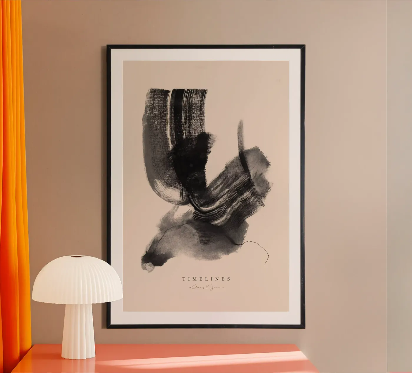 Timelines poster by Klaus with K