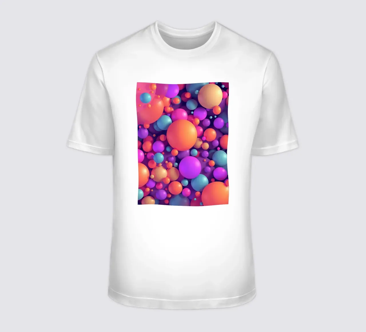 Palline colorate t-shirt da BenCoStyle