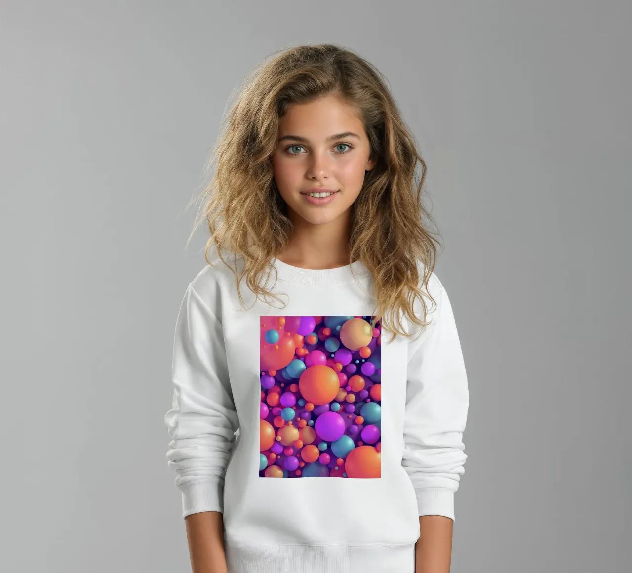 Palline colorate felpa bambino da BenCoStyle