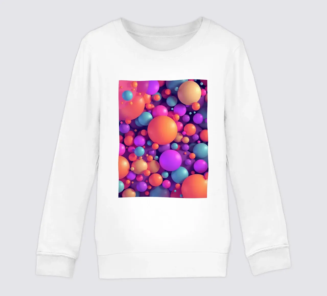 Palline colorate felpa bambino da BenCoStyle