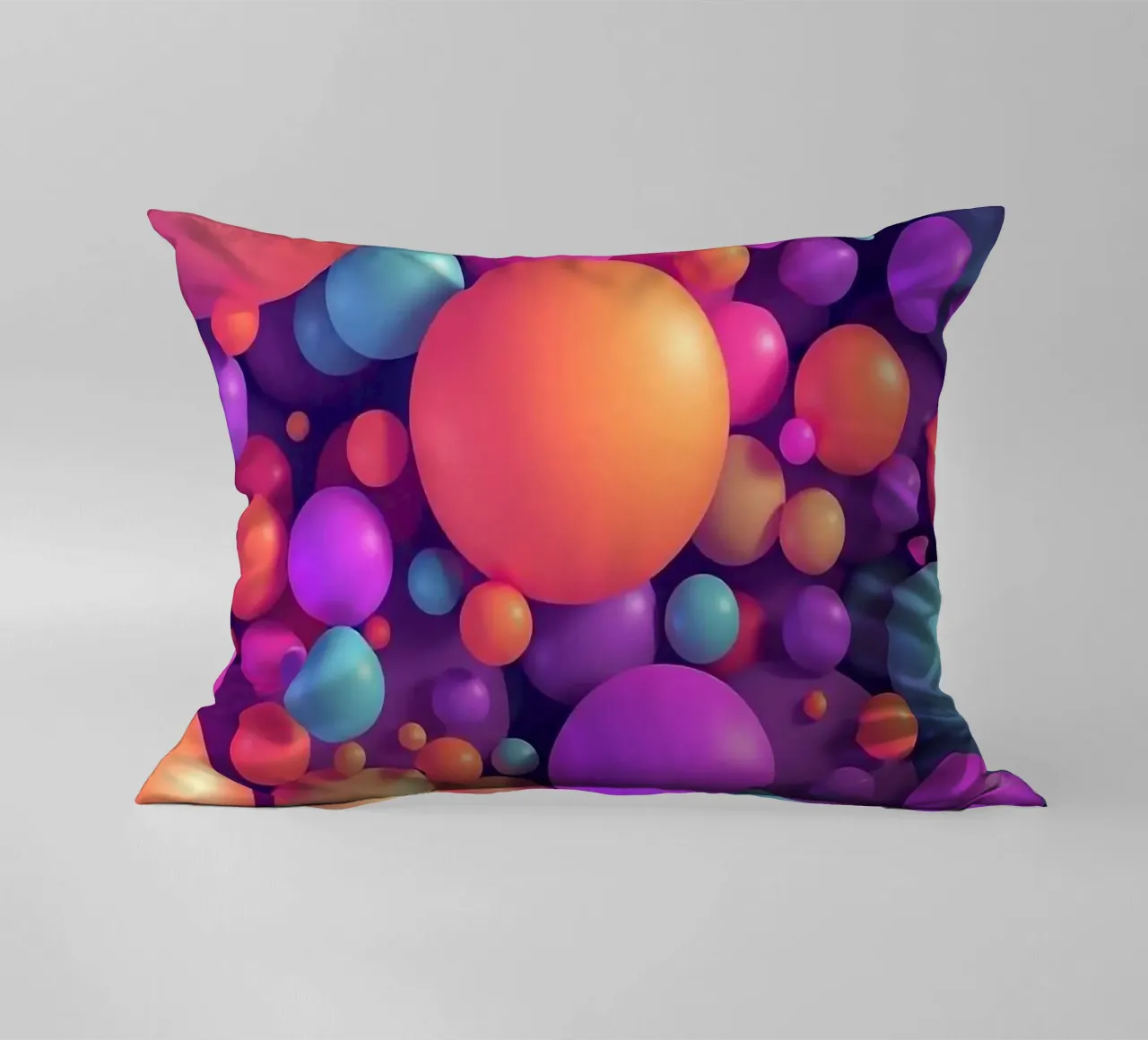Palline colorate cuscino da BenCoStyle