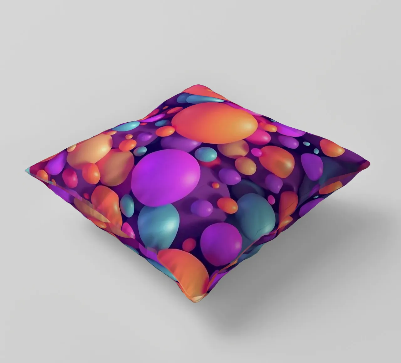 Palline colorate cuscino da BenCoStyle