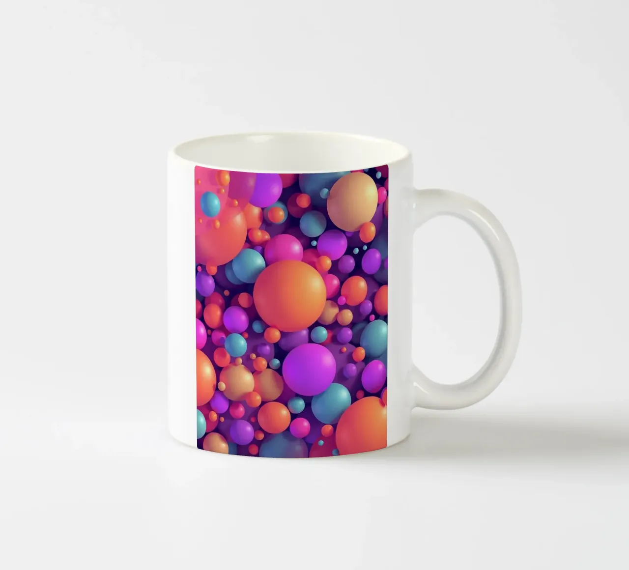 Palline colorate tazza in ceramica da BenCoStyle
