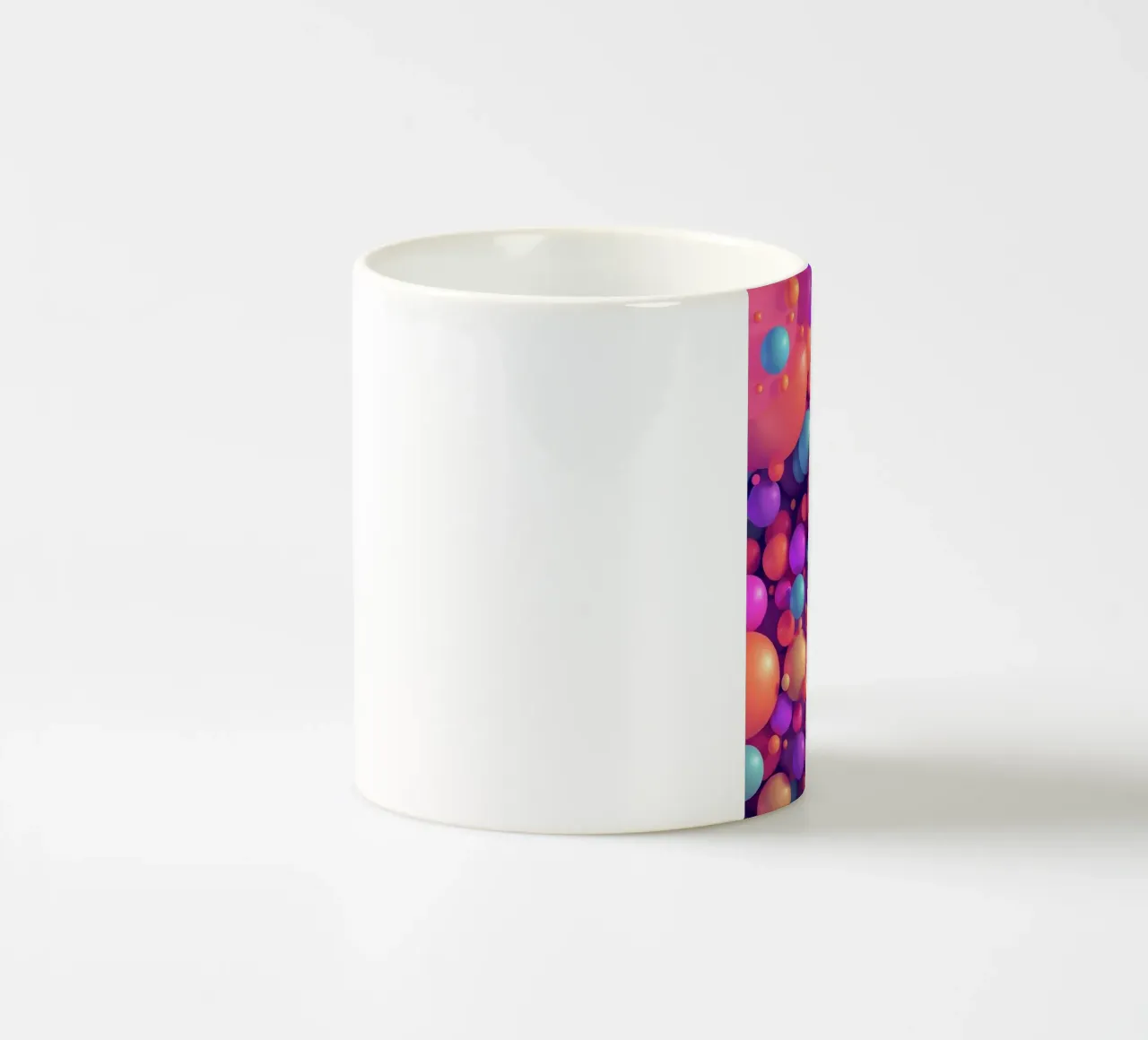 Palline colorate tazza in ceramica da BenCoStyle