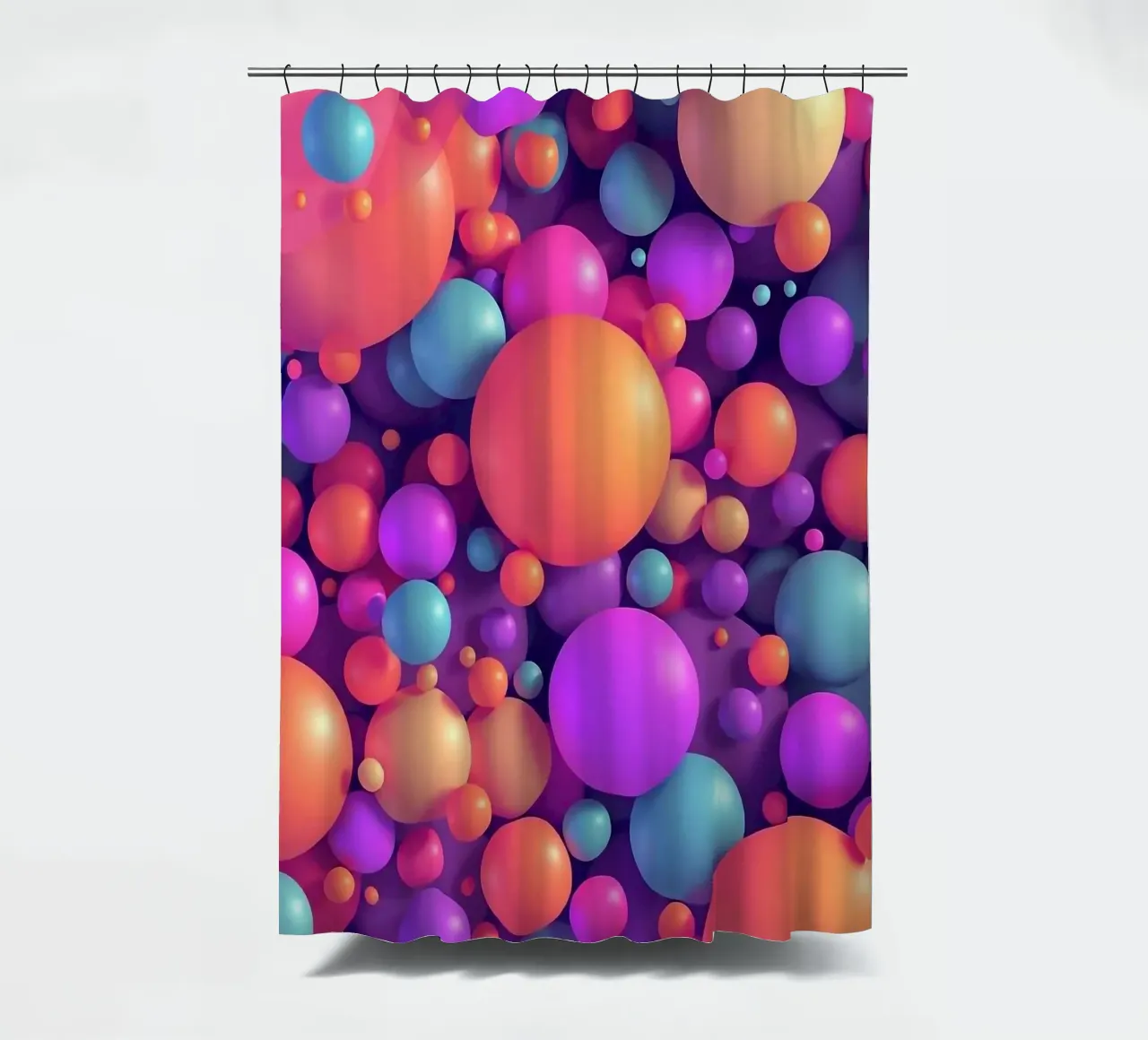 Palline colorate tenda da doccia da BenCoStyle