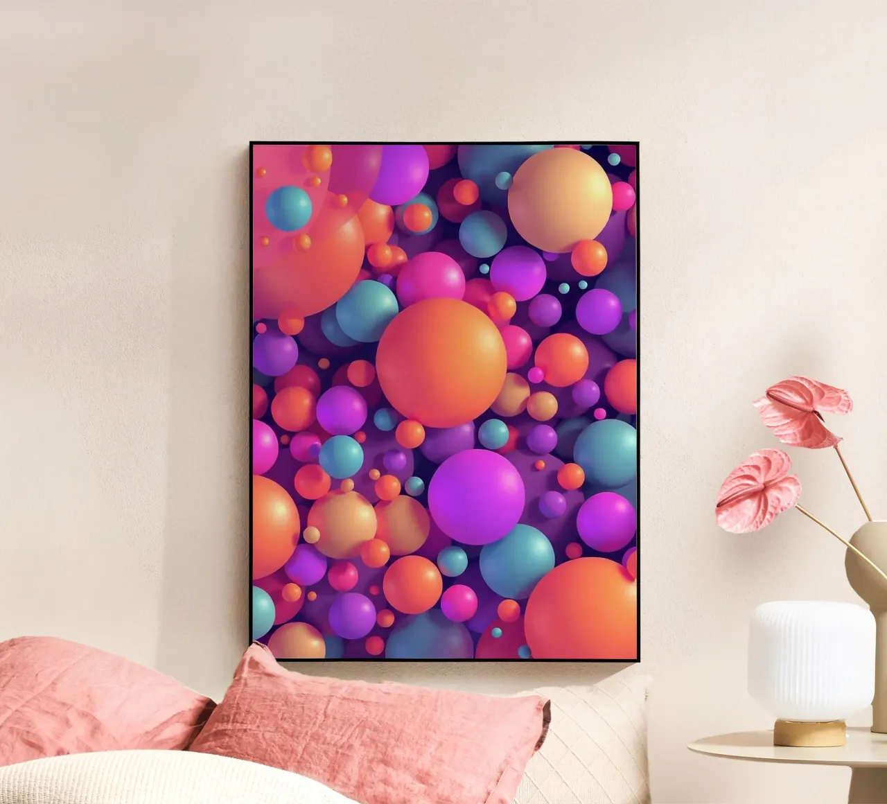 Palline colorate plexiglass da BenCoStyle