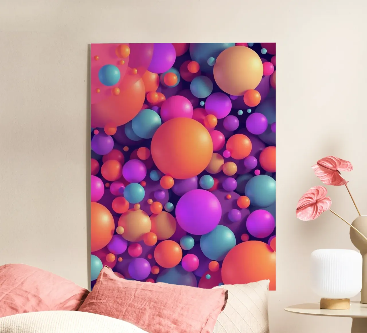 Palline colorate plexiglass da BenCoStyle