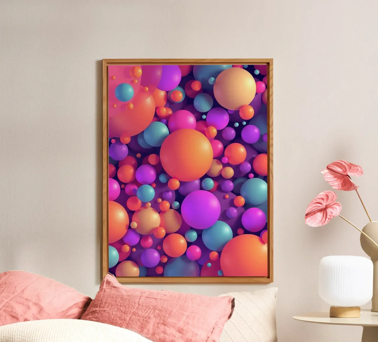 Palline colorate alluminio dibond da BenCoStyle