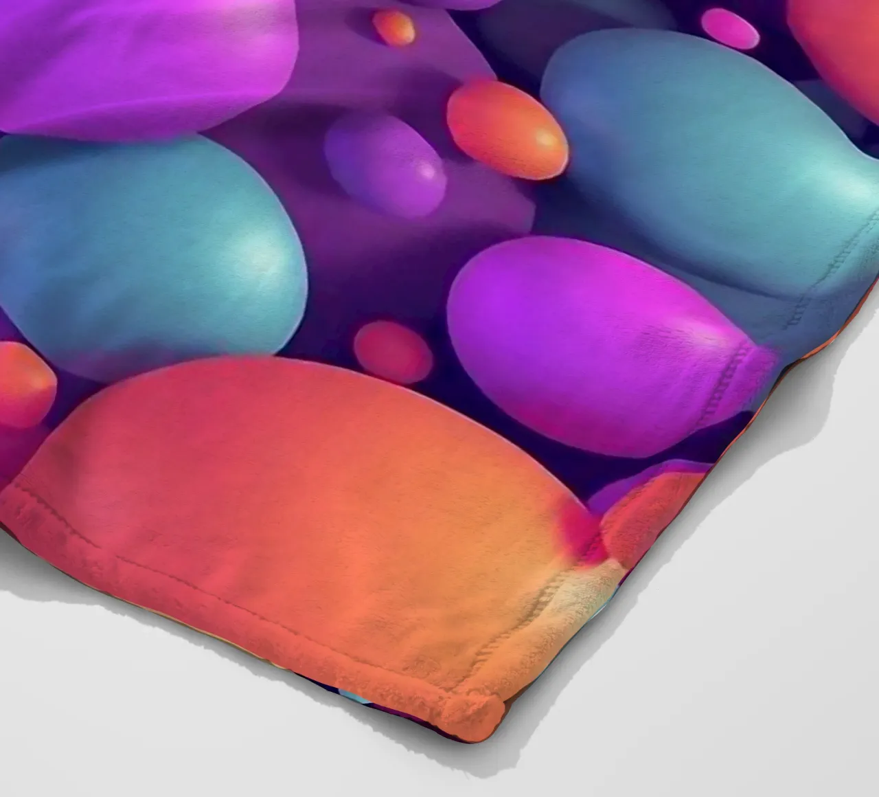Palline colorate coperta in pile da BenCoStyle