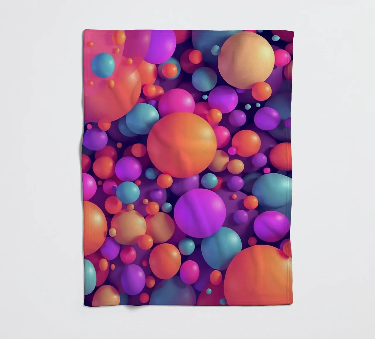 Palline colorate coperta in pile da BenCoStyle
