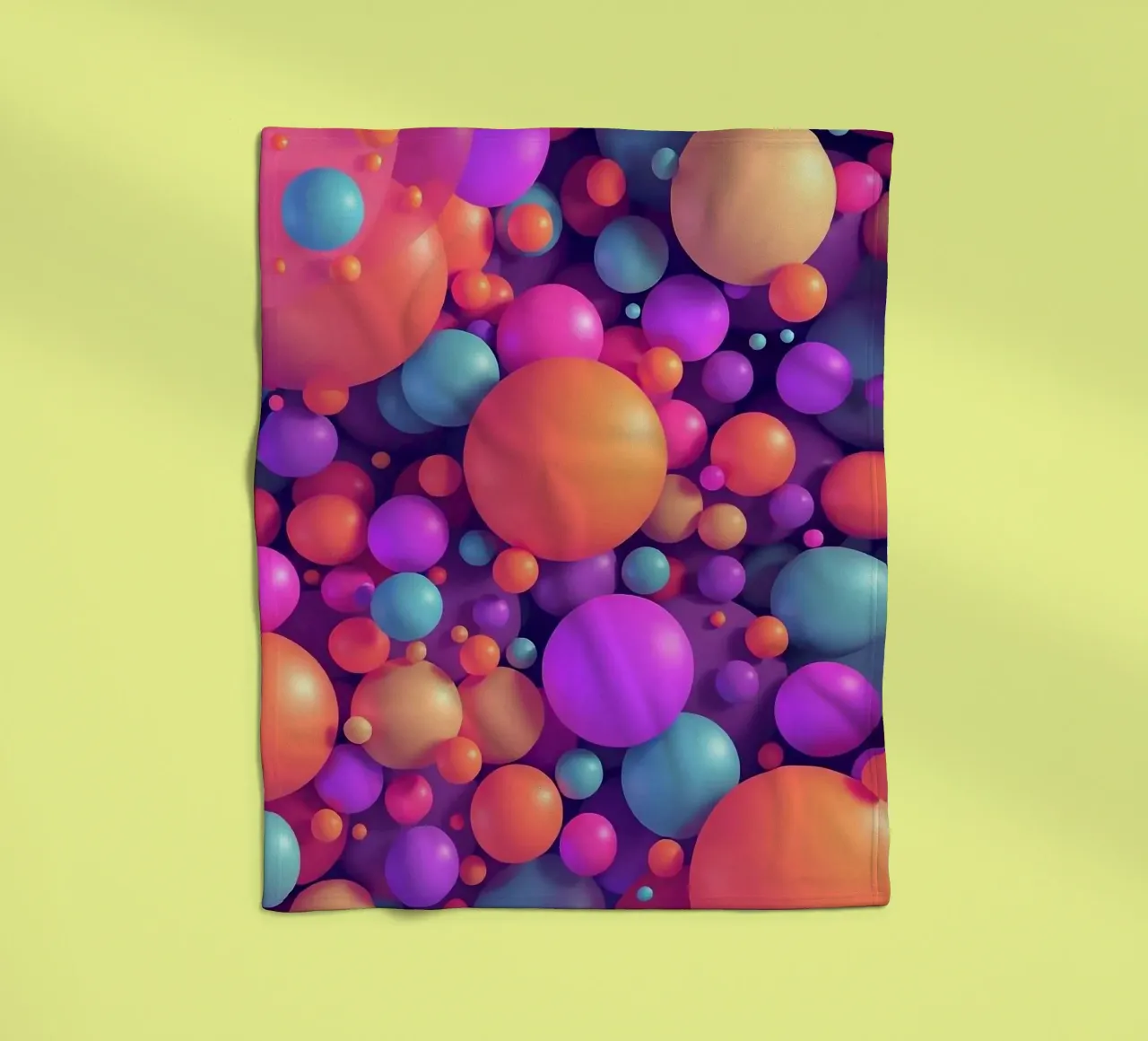 Palline colorate coperta in pile da BenCoStyle